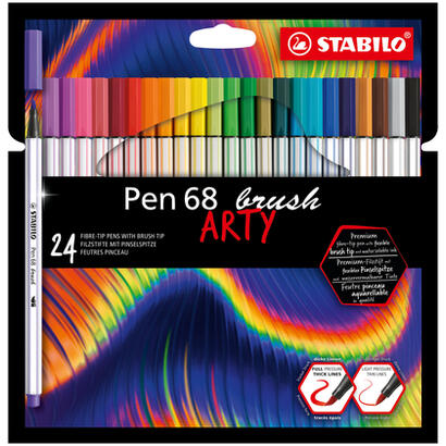 stabilo-pen-68-brush-arty-pack-de-24-rotuladores-punta-de-pincel-tinta-a-base-de-agua-colores-surtidos