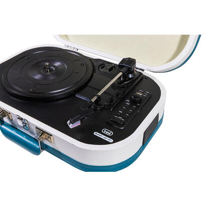 sally-turntable-bluetooth-usb-rechargeable-battery-trevi-tt-1020-bt-turquesa