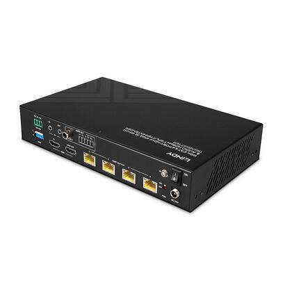 lindy-extensor-divisor-hdbaset-4k60-hdmi-cat6-de-4-puertos-100m