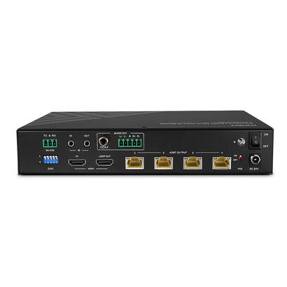 lindy-extensor-divisor-hdbaset-4k60-hdmi-cat6-de-4-puertos-100m