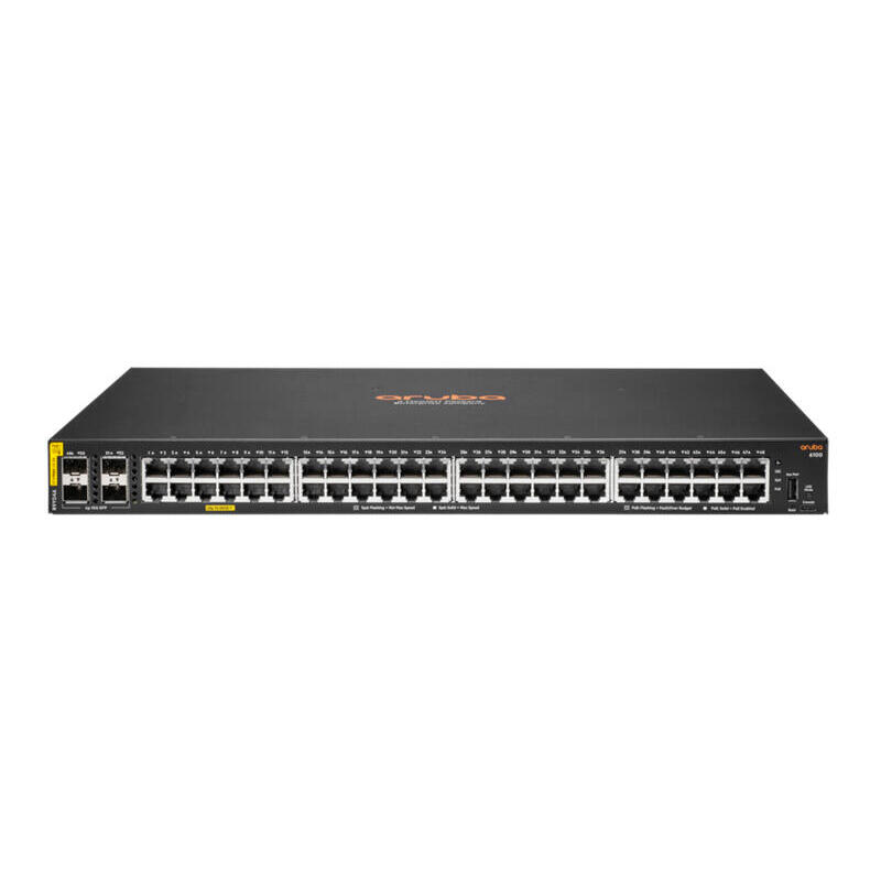 hpe-aruba-networking-cx-6100-48g-class4-poe-4sfp-740w-switch