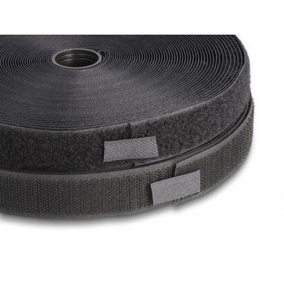 delock-20853-cinta-de-gancho-y-bucle-de-alta-resistencia-la-25-m-x-an-25-mm-negra