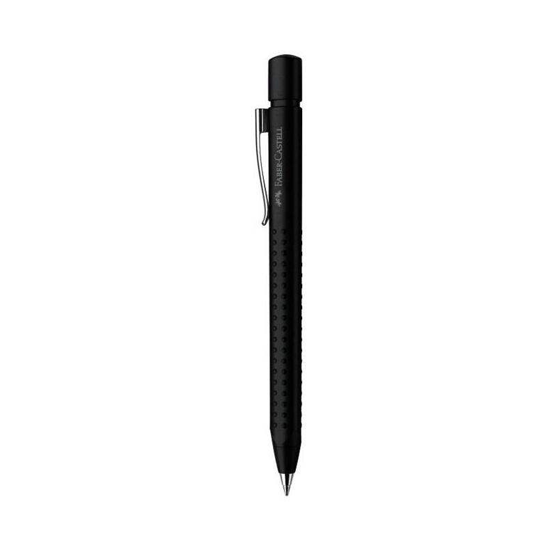 faber-castell-144187-boligrafo-negro-boligrafo-de-punta-retractil-con-pulsador