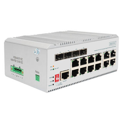 switch-digitus-8-puertos-gigabit-poe-l2-adminimrado-4-sfp-uplink