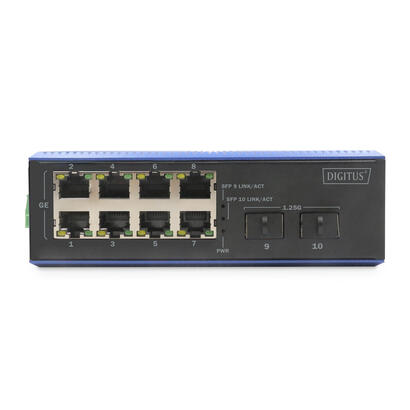 digitus-switch-gigabit-ethernet-poe-industrial-de-82-puertos