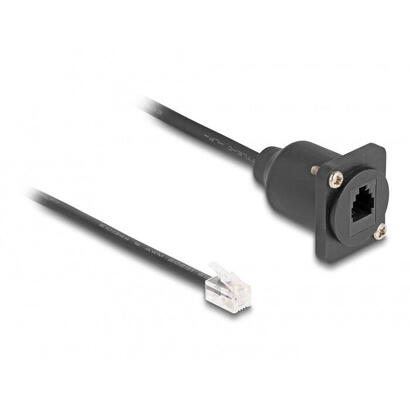 delock-cable-rj10-tipo-d-macho-a-hembra-negro-30-cm