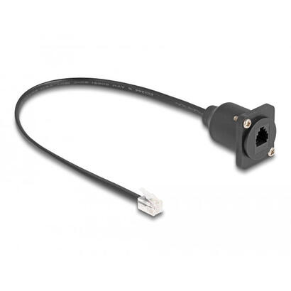 delock-cable-rj10-tipo-d-macho-a-hembra-negro-30-cm