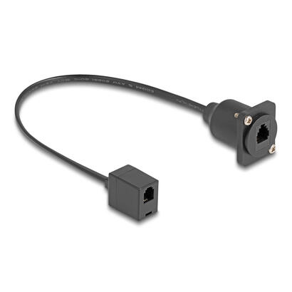 delock-cable-rj10-tipo-d-hembra-a-hembra-negro-30-cm