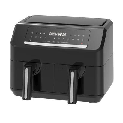 emerio-smart-fryer-af-1303761-doble-72-l-independiente-2400-w-freidora-de-aire-caliente-negro