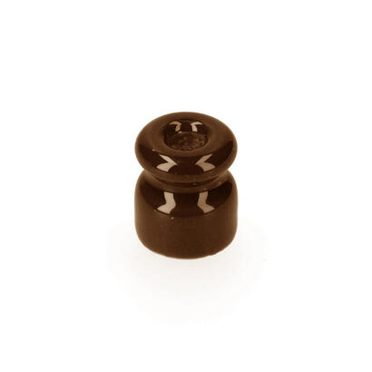 pack-de-10-unidades-aislador-de-porcelana-para-cable-trenzado-marron