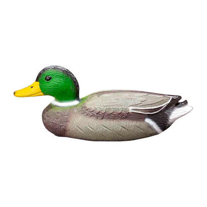 pack-de-2-unidades-reclamo-de-caza-pato-de-cuello-verde-16x36x16cm-edm