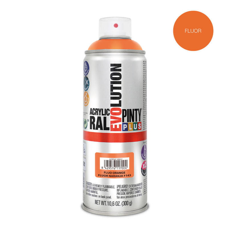 pack-de-2-unidades-pintura-en-spray-pintyplus-evolution-520cc-fluornaranja-f143