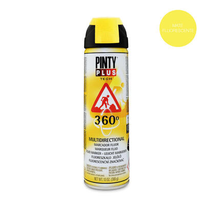 pack-de-2-unidades-pintura-en-spray-pintyplus-tech-650cc-marcador-360-amarillo-t146