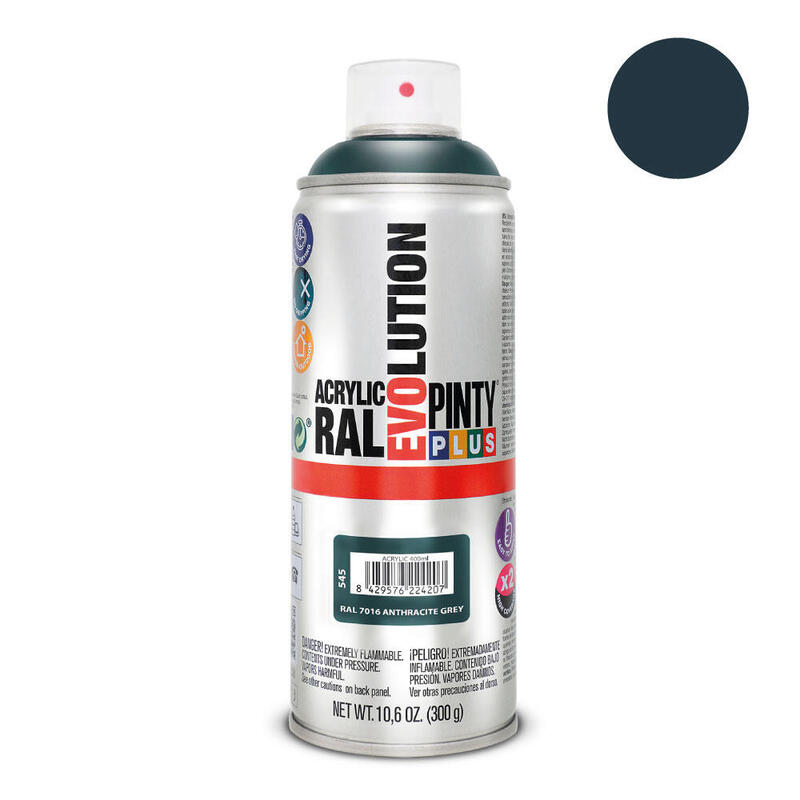 pack-de-2-unidades-pintura-en-spray-pintyplus-evolution-520cc-ral-7016-gris-antracita