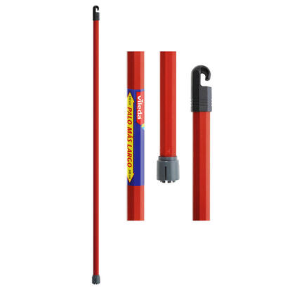 pack-de-4-unidades-palo-para-fregona-con-enganche-monoclick-rojo-140-cm