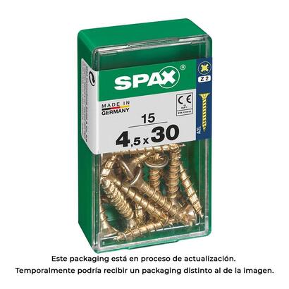 pack-de-5-unidades-caja-15-unid-tornillo-madera-cabeza-plana-yellox-45x30mm-spax