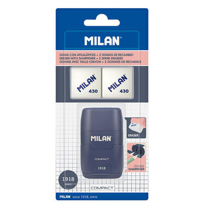 pack-de-2-unidades-blister-afilaborra-compact-serie-1918-azul-2-gomas-de-recambio-milan