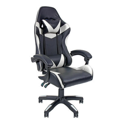 silla-gaming-ergonomica-blanca-y-negra-edm