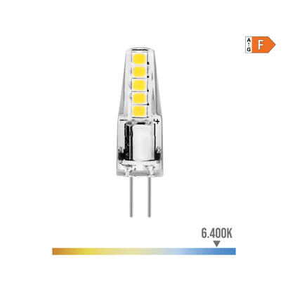 pack-de-10-unidades-bombilla-bi-pin-silicona-led-g4-12v-2w-180lm-6400k-luz-fria-o1x37cm-edm