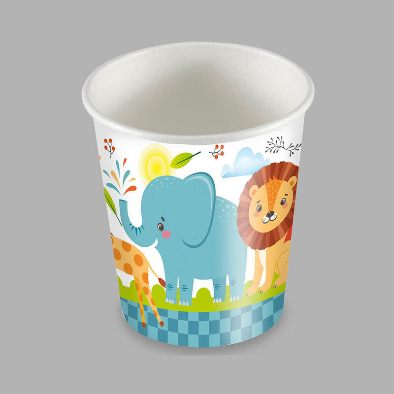 pack-de-12-unidades-bolsa-con-25-vasos-diseno-animales-200cc-carton