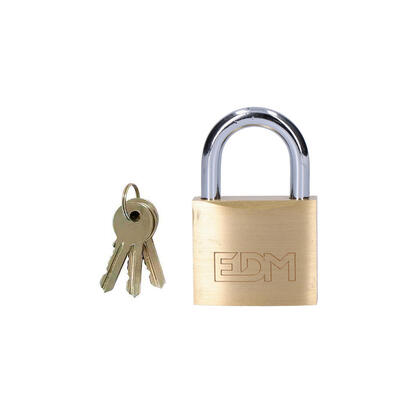 pack-de-3-unidades-candado-de-laton-arco-normal-40x23mm-blister-edm