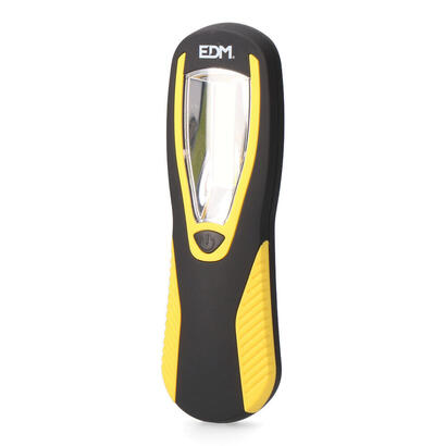 pack-de-4-unidades-linterna-led-cob-xl-1-led-3w-200lm-con-gancho-iman-3xaa-pilas-incluidas-edm
