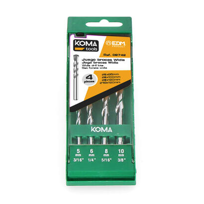 pack-de-5-unidades-juego-4-brocas-widia-standard-koma-tools