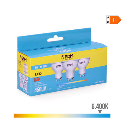 pack-de-5-unidades-kit-3-bombillas-dicroicas-led-gu10-5w-450lm-6400k-luz-fria-o5x55cm-edm