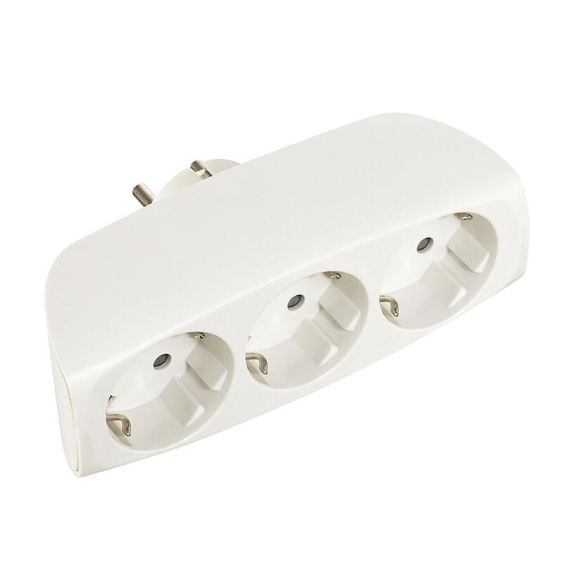 pack-de-5-unidades-multiconector-triple-economico-retractilado-edm-2400w-48mm