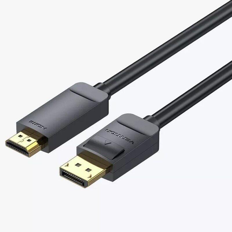 cable-conversor-vention-hagbf-displayport-macho-hdmi-4k-hembra-1m-negro