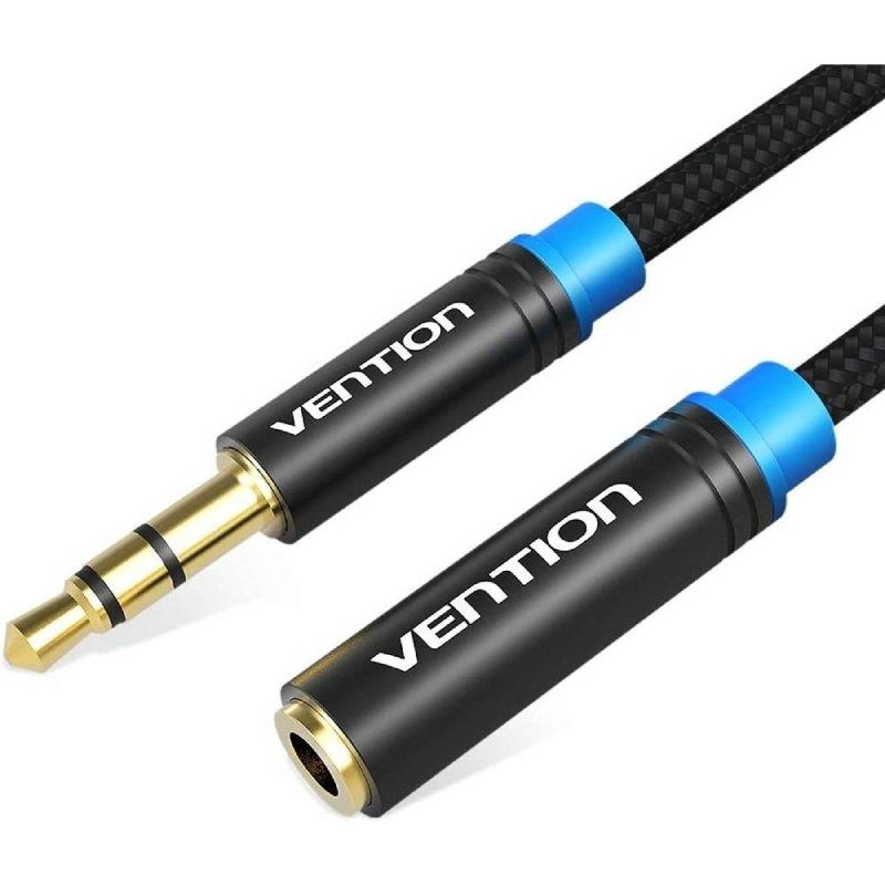 cable-estereo-vention-vab-b06-b300-m-jack-35-macho-jack-35-hembra-3m-negro cable-estereo-vention-vab-b06-b300-m-jack-35-macho-jack-35-hembra-3m-negro