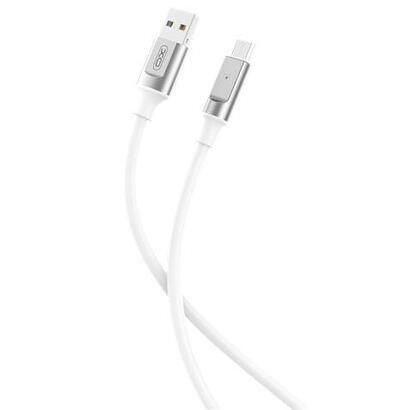 xo-cable-nb251-carga-rapida-usb-micro-usb-6a-1m-color-blanco