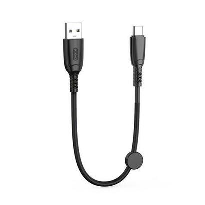 xo-cable-nb247-carga-rapida-usb-tipo-c-6a-25cm-con-clip-color-negro