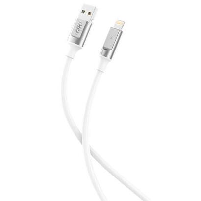 xo-cable-nb251-carga-rapida-usb-lightning-6a-1m-color-blanco