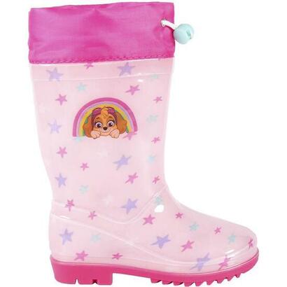 botas-lluvia-pvc-paw-patrol-skye-pink-talla-25