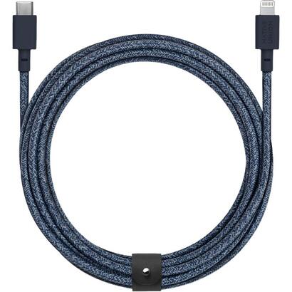 native-union-belt-cable-usb-c-to-lightning-3m-indigo
