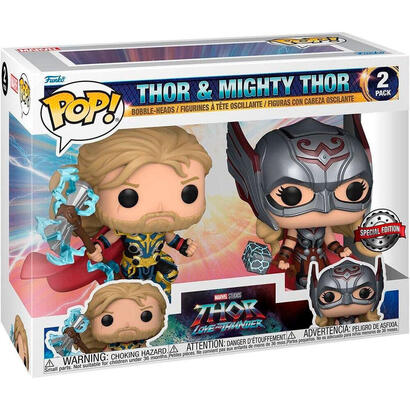 blister-2-figuras-pop-marvel-thor-love-and-thunder-thor-mighty-thor-exclusive