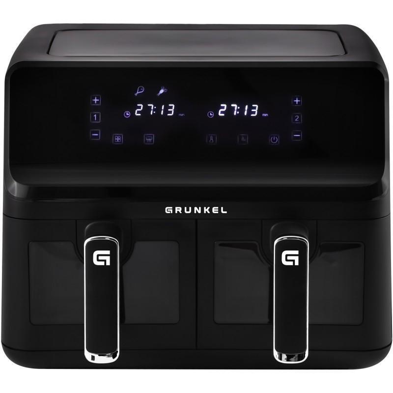 grunkel-freidora-sana-sin-aceite-2700w-digital-4l-x-2-cestas-negra