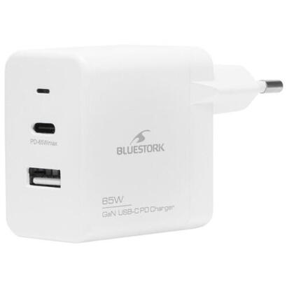 cargador-bluestork-ultracompacto-usb-c-65w-tecnologia-gan-blanco