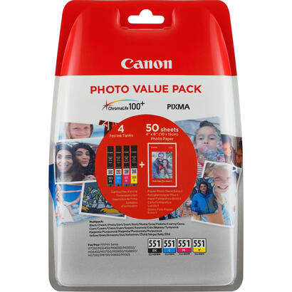 canon-cli-551-cmybk-photo-value-packpaquete-de-47-mlnegro-amarillo-cin-magentaoriginalblsterkit-de-tanque-de-tinta-papelpara-pix