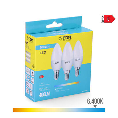 pack-de-5-unidades-kit-3-bombillas-vela-led-e14-5w-400lm-6400k-luz-fria-o36x10cm-edm