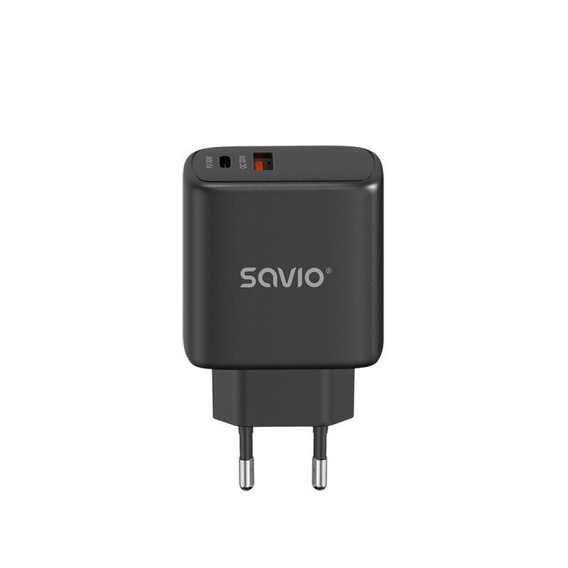 savio-la-06b-usb-quick-charge-power-delivery-30-30w-cargador-interno