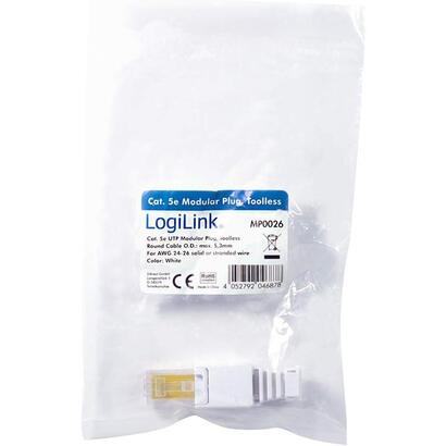 conector-rj45-logilink-mp0026-utp-cat-5e-sin-de-herramientas-blanco