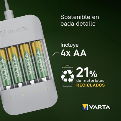 varta-cargador-eco-charger-pro-recycled-4-pilas-aa-56816-2100mah