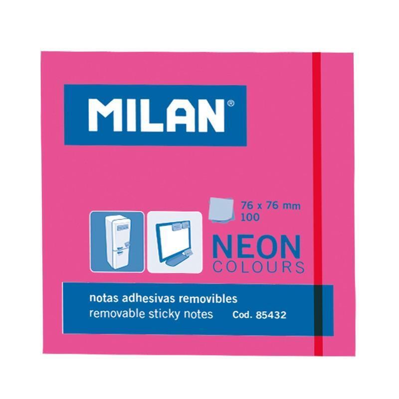 pack-de-10-unidades-milan-bloc-notas-adhesivas-100-hojas-76x76mm-rosa-neon