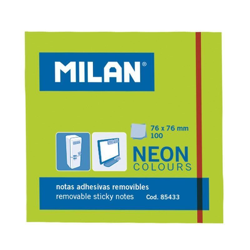 pack-de-10-unidades-milan-bloc-notas-adhesivas-100-hojas-76x76mm-verde-neon