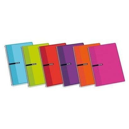 pack-de-10-unidades-enri-cuaderno-espiral-80-hojas-4x4-con-margen-tapas-blandas-4-colores