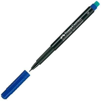 pack-de-10-unidades-faber-castell-rotulador-permanente-multimark-1523-s-azul