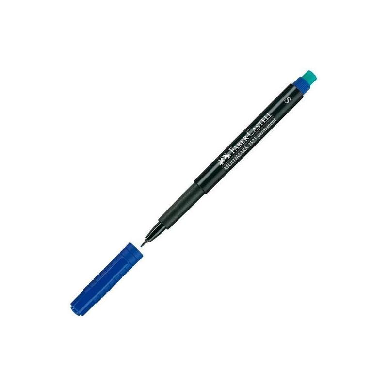 pack-de-10-unidades-faber-castell-rotulador-permanente-multimark-1523-s-azul