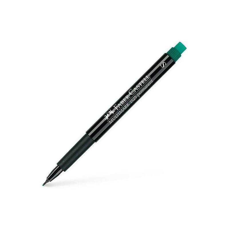 pack-de-10-unidades-faber-castell-rotulador-permanente-multimark-1523-s-verde